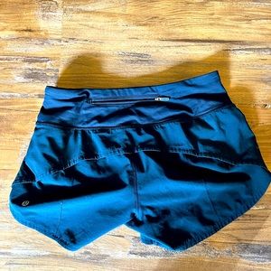 Navy Lululemon shorts 4” size 4